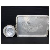 Hand-wrought Hammered Aluminum Pieces