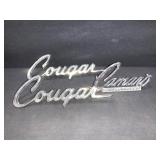 Mercury Cougar & Camaro Emblems