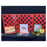 Checkers, Playing Cards, Puzzle, Air Pump