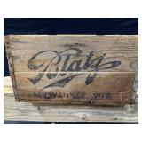 Blatz Wooden Crate
