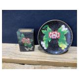 Ashtray and Match Box Holder
