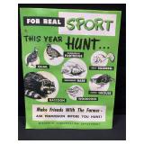 Wisconsin Conservation Department Poster
