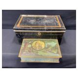 Chewing Gum Tin Box & Lithograph Tin