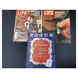 Life Magazine 1969 & 71 Vogue 1941