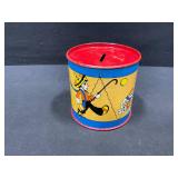 Ohio Art Toy Tin Litho Metal Bank