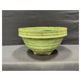 Green Crock Bowl
