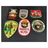 Smokey Bear Patches-NOS