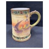 Nippon Hand Painted Mug Stein