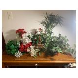 Large Lot of Artificial Flowers