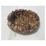 Folk Art Pebble Bowl