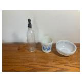 Vintage Baby Bottle & FireKing Lot