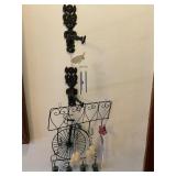 Wire and Cast Metal Wall Hangings