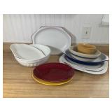 Large Lot of Platters & Serving Bowls