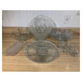 Glass/Crystal Trays, Dishes, & Bowls