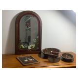 Enamel Ware & Mirror