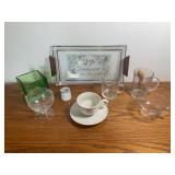 Antique Glass Lot