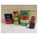Conoco, Simoniz, Atlas, & More Tin Lot