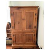 Wooden Armoires with 4 Doors