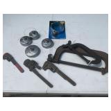 Pipe Wrenches, C Clamps Oil Filter Wrenches