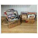 Cook Books with Baskets