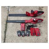 Craftsman Blower and Hedge Trimmer
