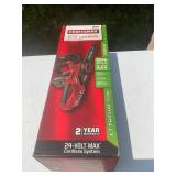 Crashes can 10 inch Chain Saw 24 Volt