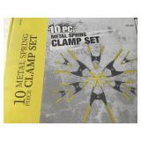 Metal Spring Clamp Set