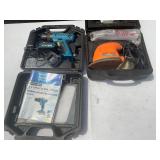 Sander and 16 Volt Cordless Drill