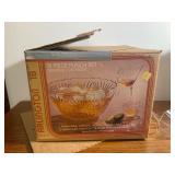 18 Piece Glass Punch Set  in Box