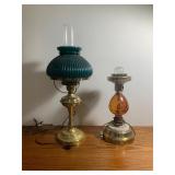 Table Top Lamps Lot of 2