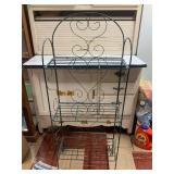 Green Wire Fold Up Shelf
