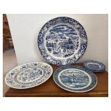 Blue and White Dishes
