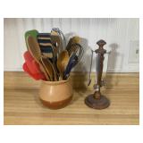 Utensils with Crock Pitcher