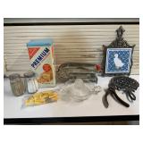 Cast Iron and Vintage Kitchen Lot