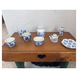 Blue & White Small Dishes and Decor