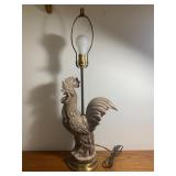 Ceramic Rooster Lamp Base