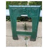 Cast Iron Side Workbench Legs