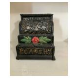 Cast Iron Cash Register Coin Bank