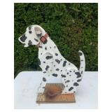 Wooden Dalmatian Statue