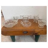 Glass Bowls, Pitchers, & More