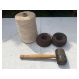 Rubber Mallet String Fence Wire