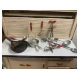 Red Kitchen Utensils