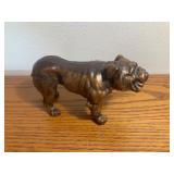 Brass or Bronze Bull Dog Figure