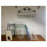 Wire Storage Racks & Book Ends