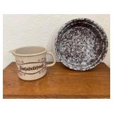 Enamel Ware Lot of 2
