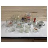 Glass Mug & Cups Lot