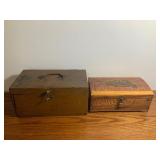 Two Wooden Boxes