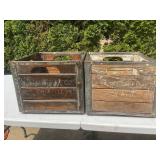 J.D. Roszel Galvanzied Metal and Wooden Crates
