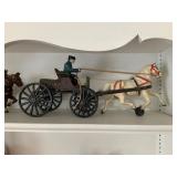 Chief Cast Iron Horse & Buggy