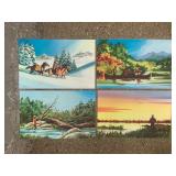 4 Vintage Placemats